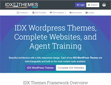 Tablet Screenshot of idxthemes.com